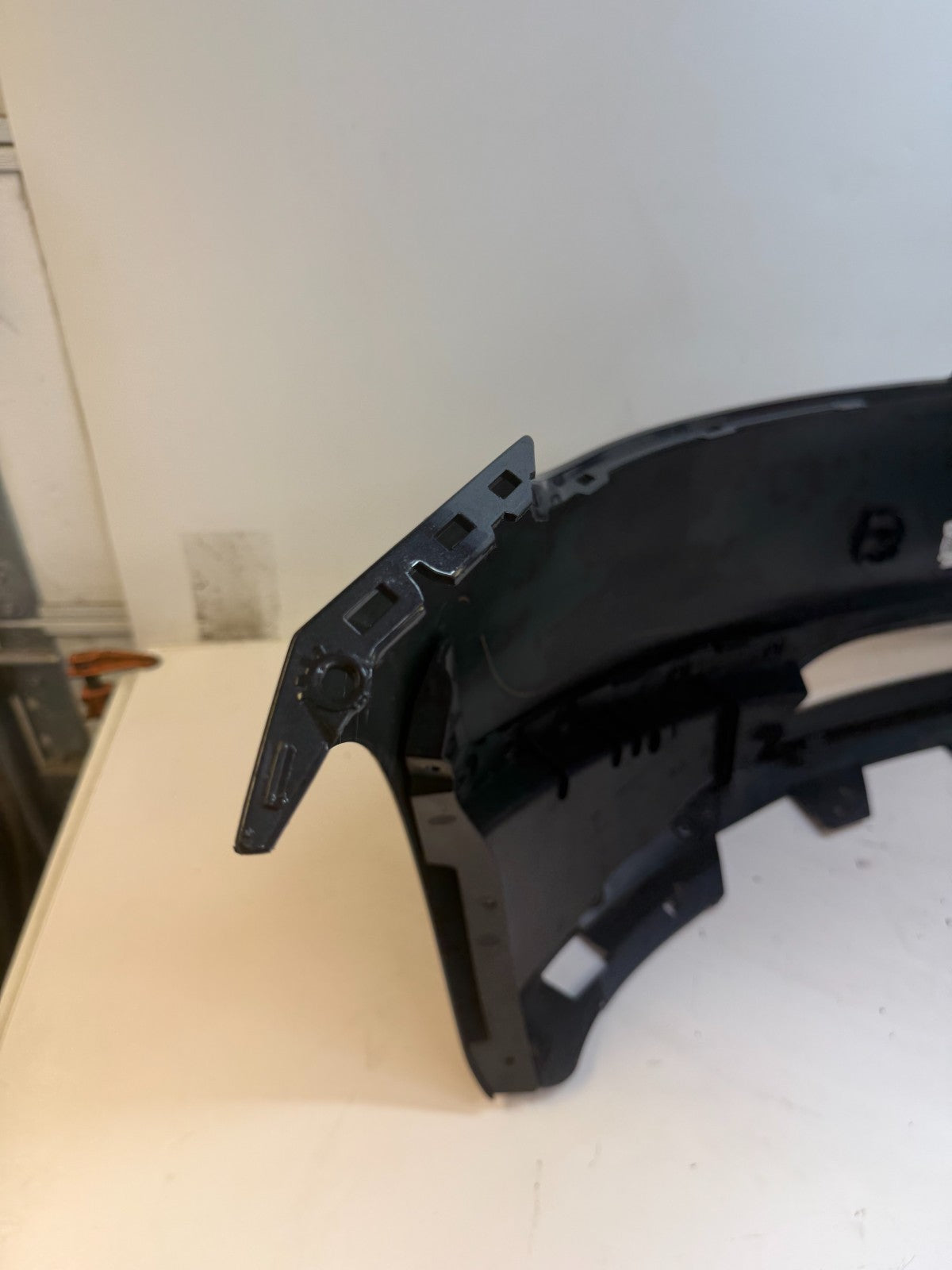 2024-2026 Tesla Model 3 Base Front Bumper Cover W/O Sensor Holes P2005802-00-C