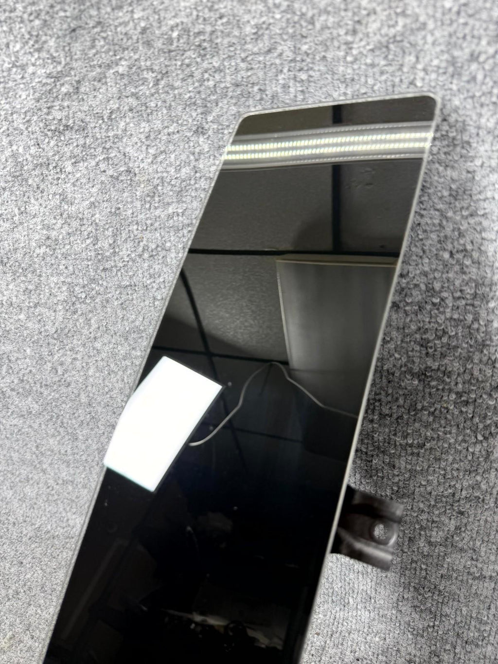 16-20 Tesla Model X Rear Left B Pillar Applique Molding Trim OEM 1041357-00-C