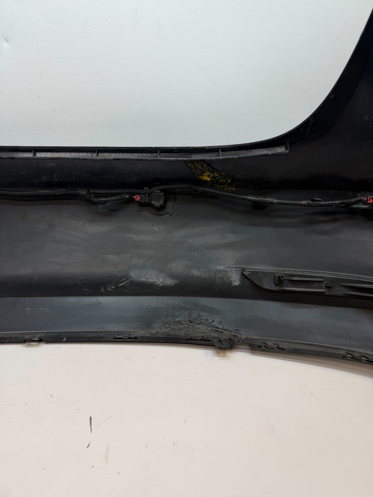 2017-2023 Tesla Model 3 M3 Rear Bumper Cover with Park Assist Sensor Black