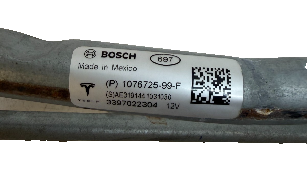 2020 - 2024 TESLA MODEL 3 FRONT WINDSHIELD WIPER MOTOR OEM 1076725-99-F