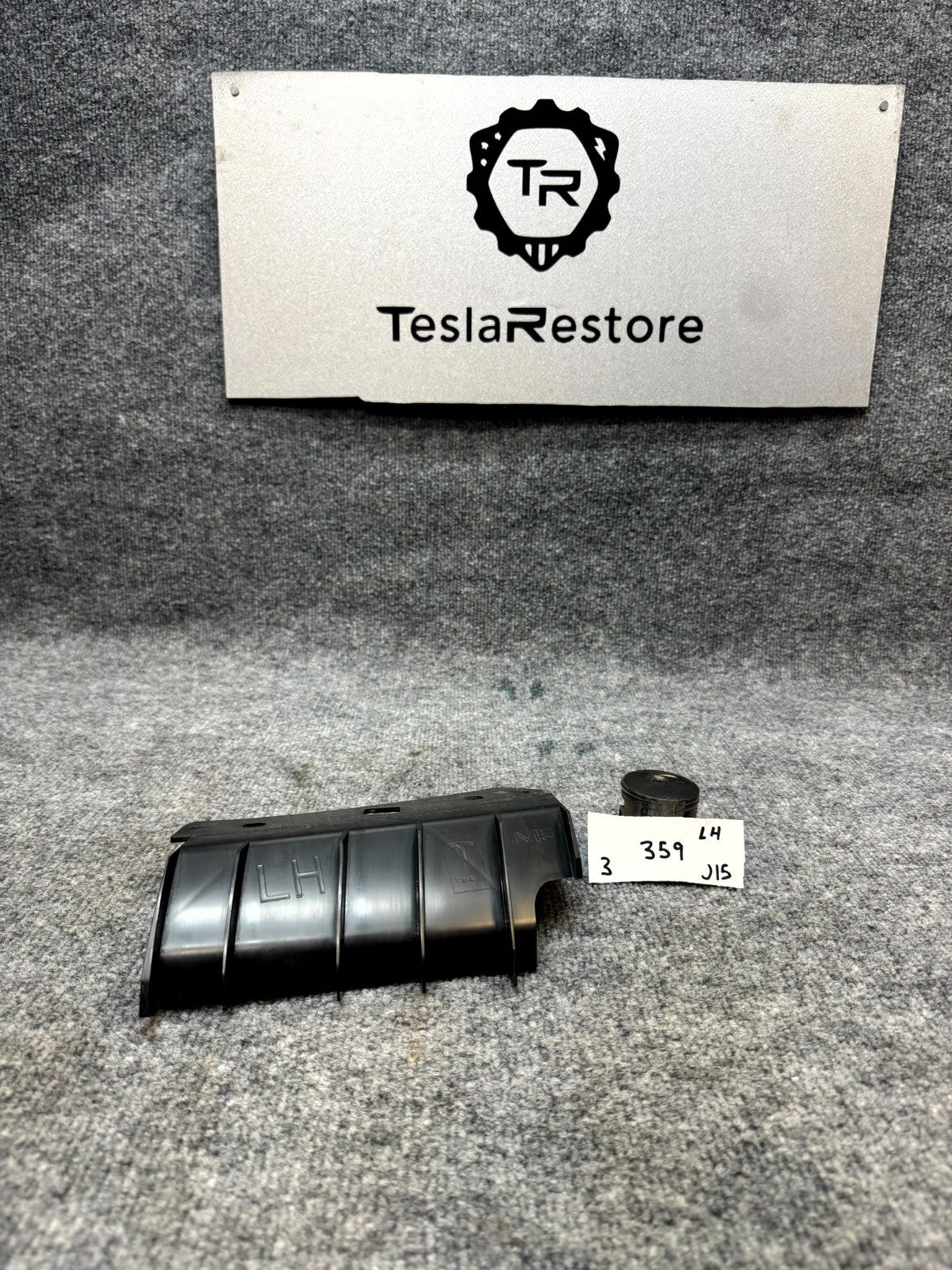 17 - 23 TESLA MODEL 3 FRONT LEFT UPPER BUMPER SUPPORT BRACKET OEM, 1084169-00-B