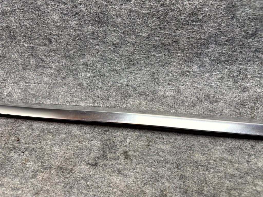 ♦️2017–2023 TESLA MODEL 3 REAR LEFT DOOR WINDOW BELT MOLDING OEM, 1080745-00-F