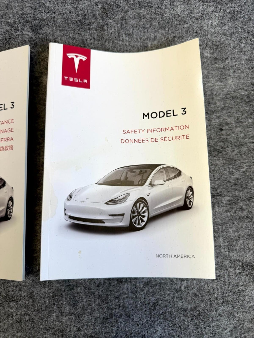 ♦️2017 - 2023 TESLA MODEL 3 OWNER'S MANUAL BOOK SET OEM