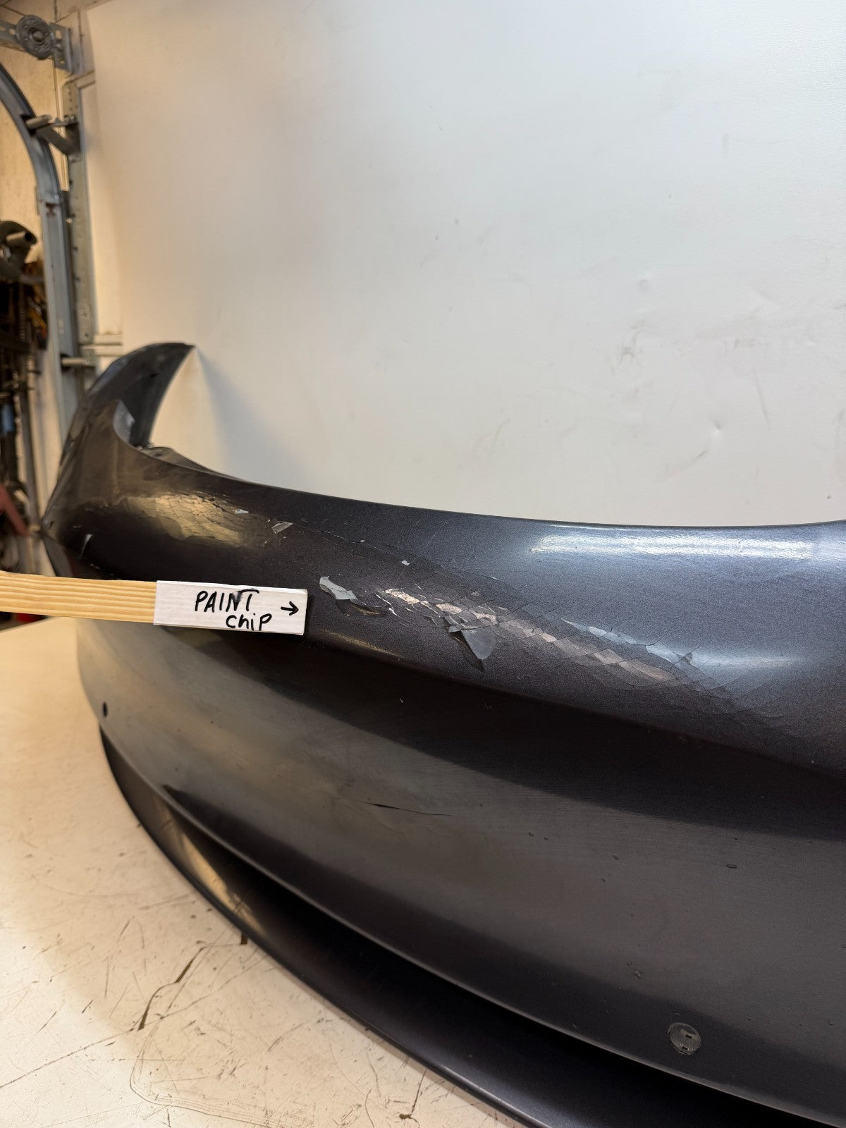 2017-2023 Tesla Model 3 Front Bumper Cover Panel w/o Park Sensor Hole Assembly