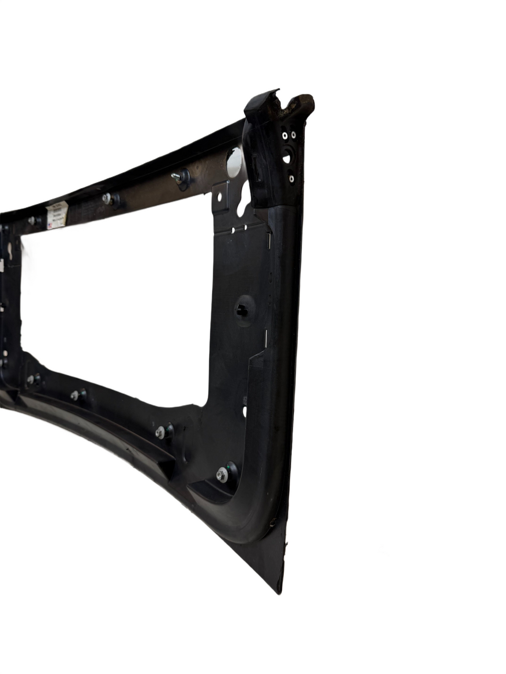 2016 - 2020 Tesla Model X Rear Left Side Door Roof Glass Frame 1034902-00-F