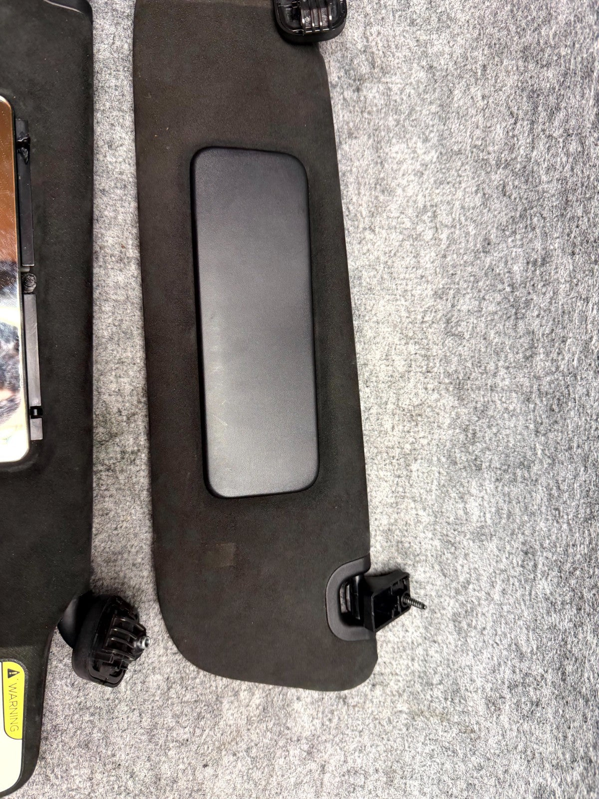 ♦️2017 - 2023 TESLA MODEL S FRONT RIGHT & LEFT SIDE SUN VISOR OEM, 1050619-02-A
