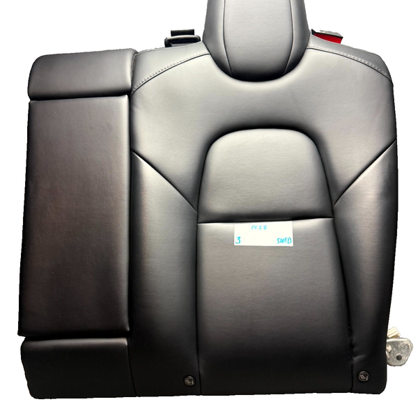 2017 - 2023 TESLA MODEL 3 REAR LEFT UPPER BACK SEAT BLACK OEM, 1452806-98-A