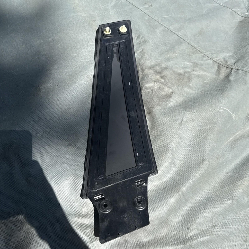 12-16 Tesla Model S Front Right B-Pillar Applique Molding Trim OEM, 1004535-00-B