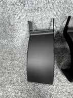 16-20 Tesla Model X Rear Right & Left Side Door Hinge Cover Trim OEM, 104707400G