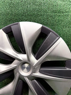 ♦️20-24 TESLA MODEL Y 19" GEMINI WHEEL RIM HUBCAP COVER OEM, 1044235-00-B