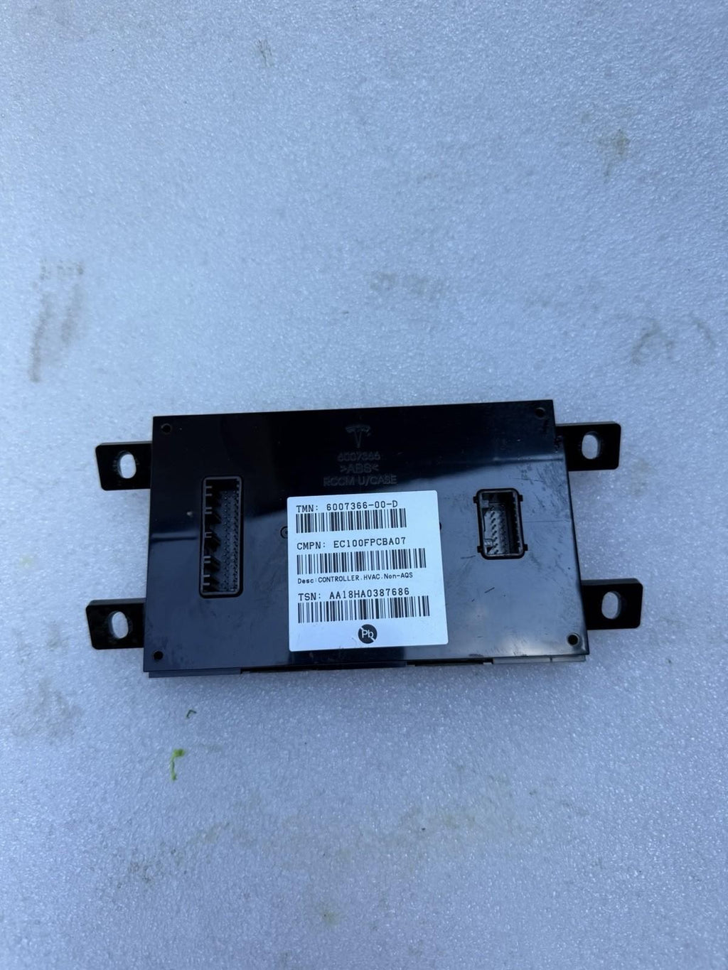 ♦️2016 - 2020 TESLA MODEL X CLIMATE TEMPERATURE CONTROL MODULE OEM, 6007366-00-D