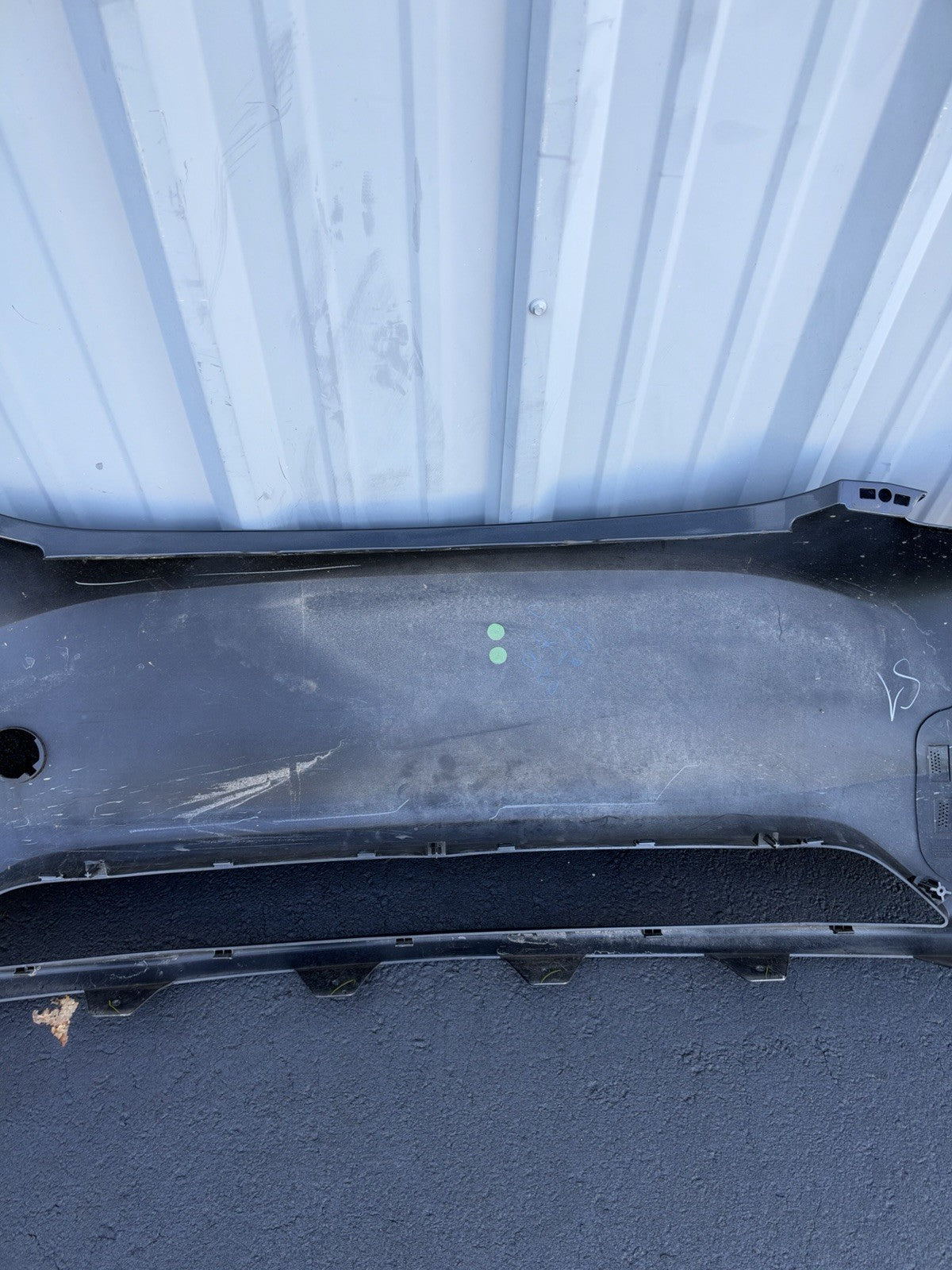 Front Bumper Cover Grey 2022-2024 Tesla Model Y 149738-TX-B OEM