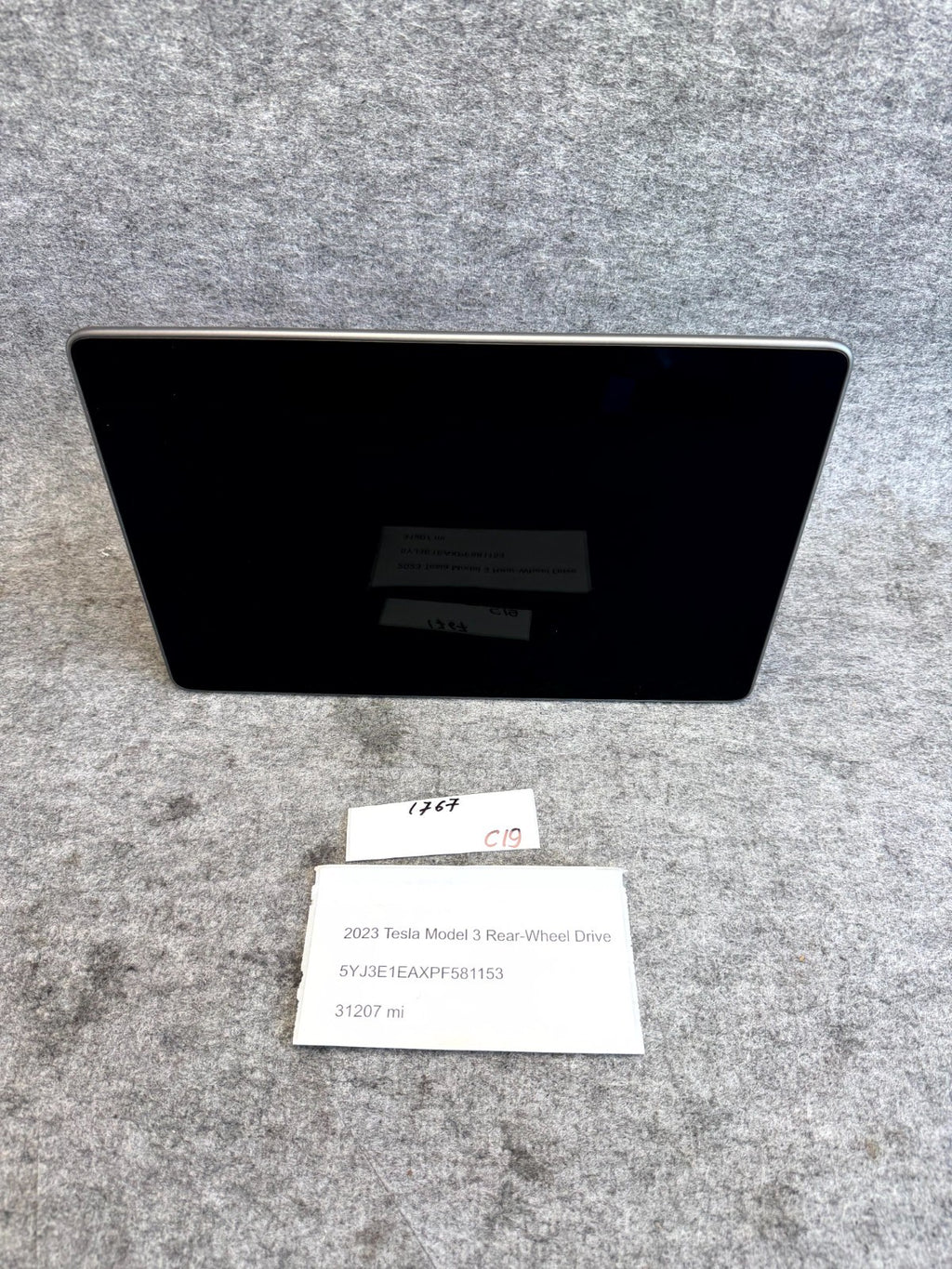 ♦️17-23 TESLA MODEL 3 MULTIMEDIA NAVIGATION TOUCH SCREEN DISPLAY OEM, 108954300J