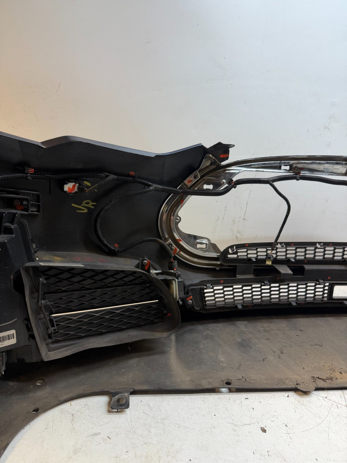 2012-2016 Tesla Model S Front Bumper Cover Complete W/ Lights OEM