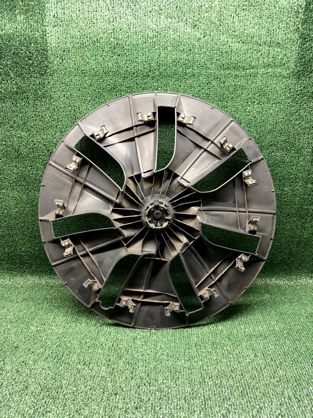 ♦️20-24 TESLA MODEL Y 19" GEMINI WHEEL RIM HUBCAP COVER OEM, 1044235-00-B