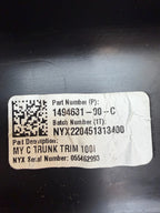 2016 - 2020 Tesla Model Y Lower Trunk Trim Molding Sill 1494631-00-C
