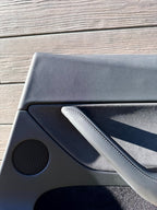 2020-2024 TESLA MODEL Y REAR RIGHT SIDE DOOR TRIM COVER PANEL OEM, 1997297-00-D
