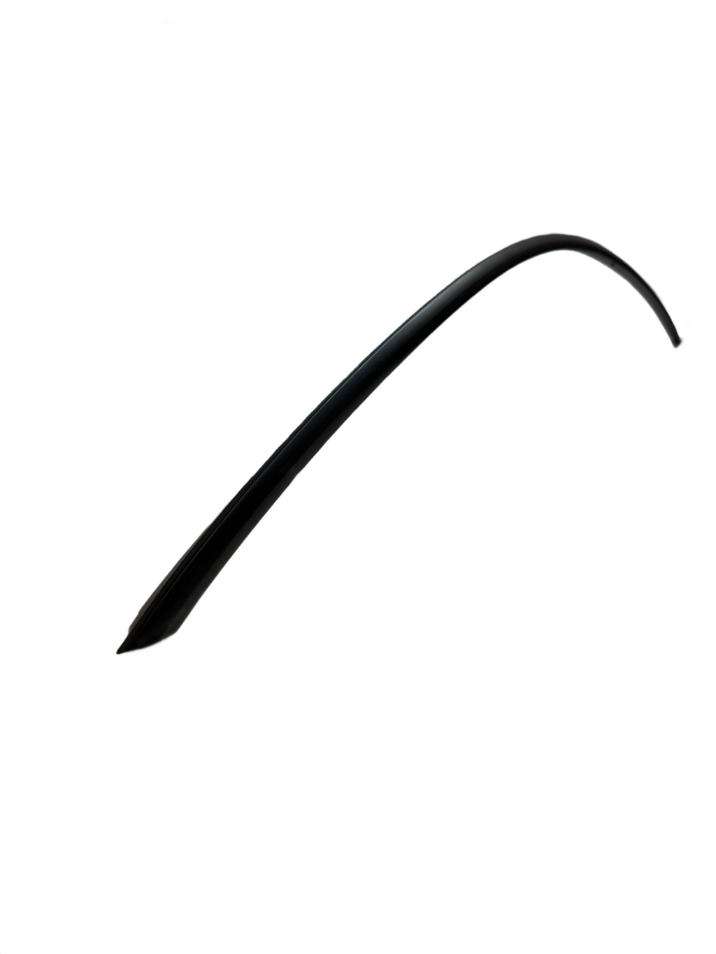 2021-2023 Tesla Model 3 Left Driver Upper Roof Black Molding Trim 1083519-01-D
