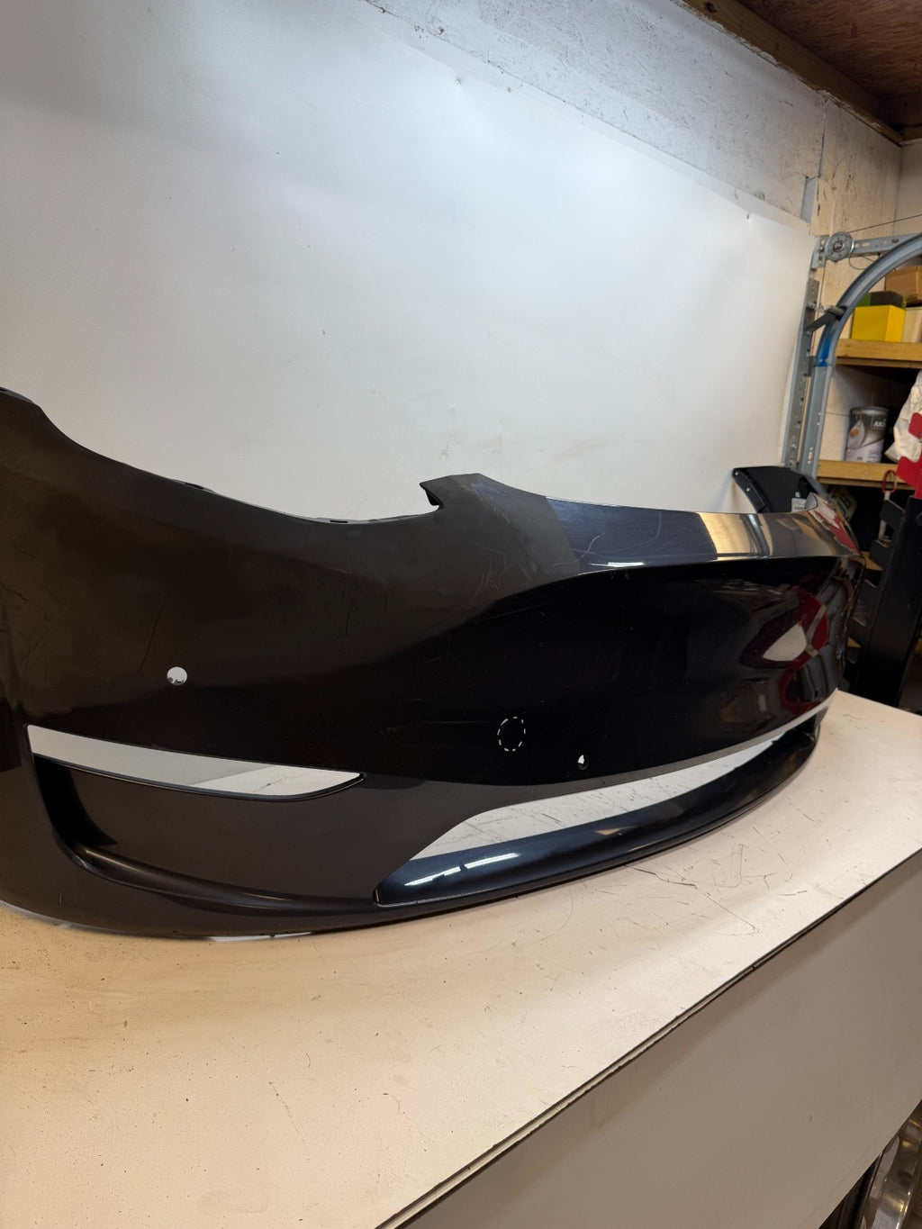 2020-2024 TESLA MODEL Y FRONT BUMPER COVER PANEL OEM 1493745-00-A