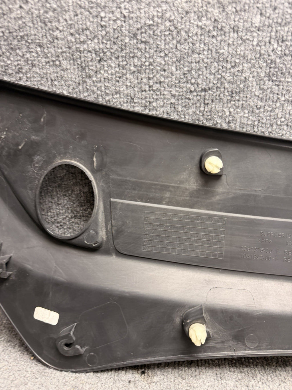 2017-2023 Tesla Model 3 Front Frunk Apron Cowl Cover OEM 1081675-00-E