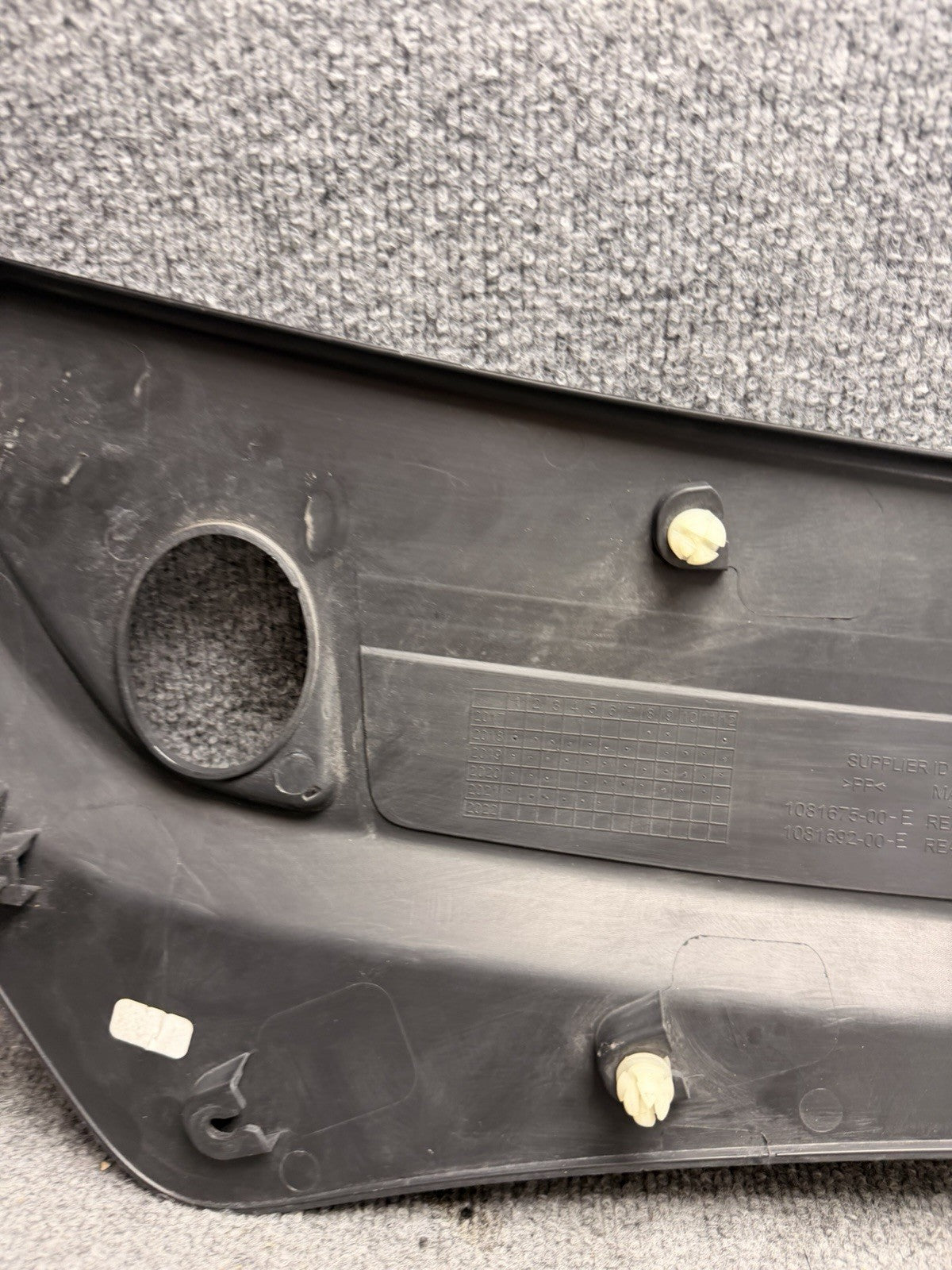 2017-2023 Tesla Model 3 Front Frunk Apron Cowl Cover OEM 1081675-00-E