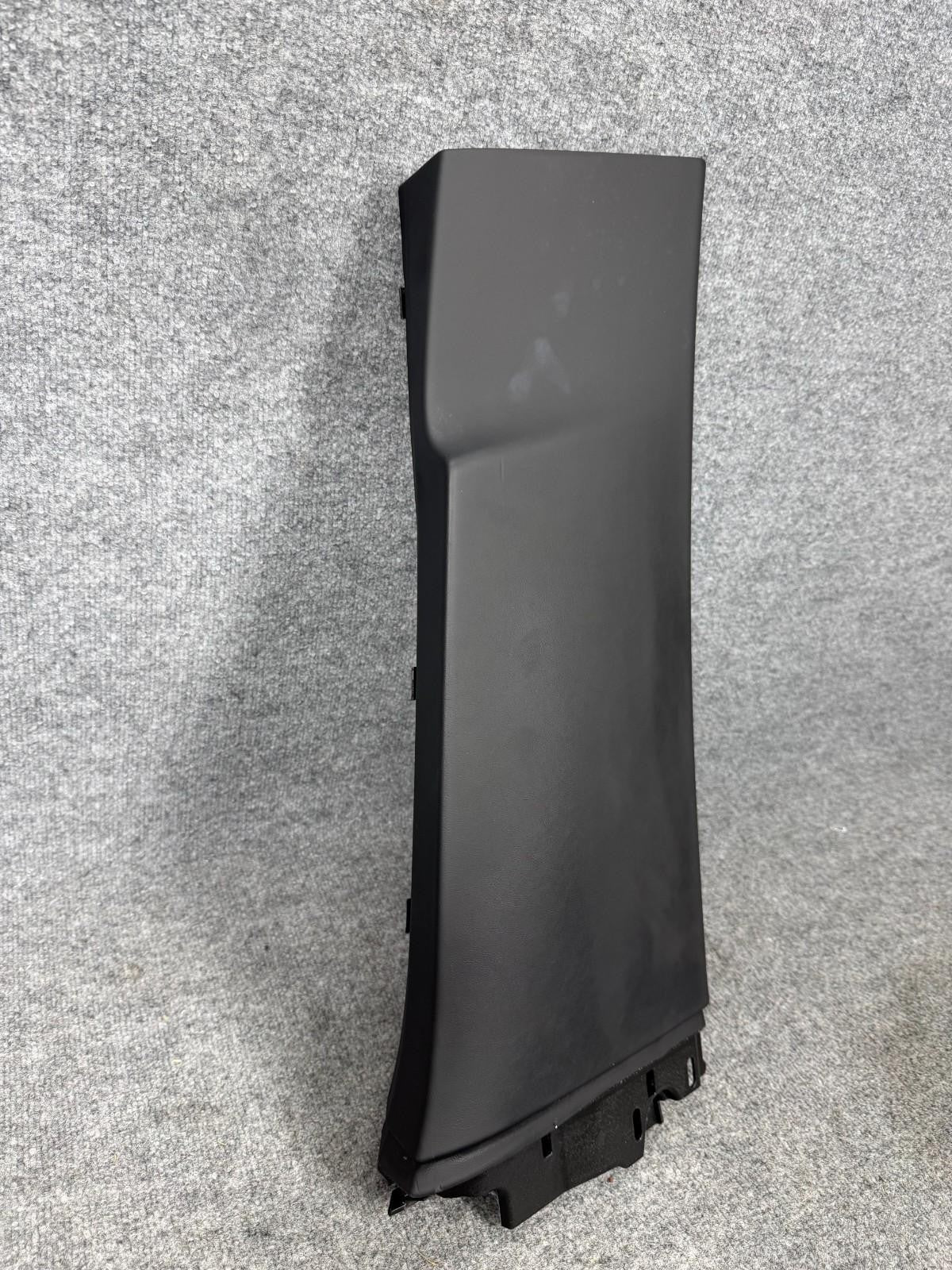 16 - 20 Tesla Model X Front Left Driver SIde Lower B Pillar Cover Trim Black OEM