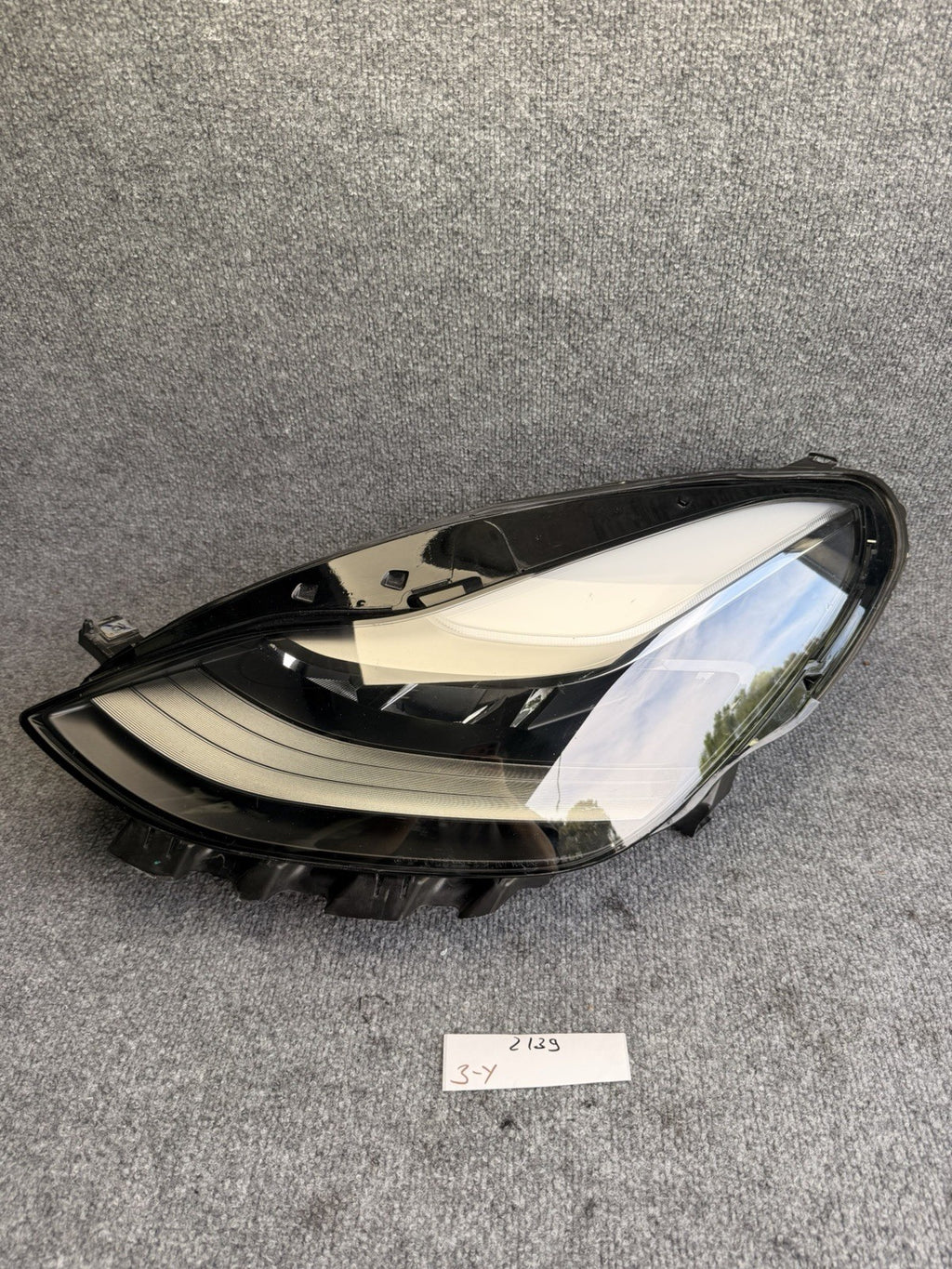2021-2023 TESLA MODEL 3 FRONT LEFT HEADLIGHT LED LIGHT LAMP OEM 1514952-00-D