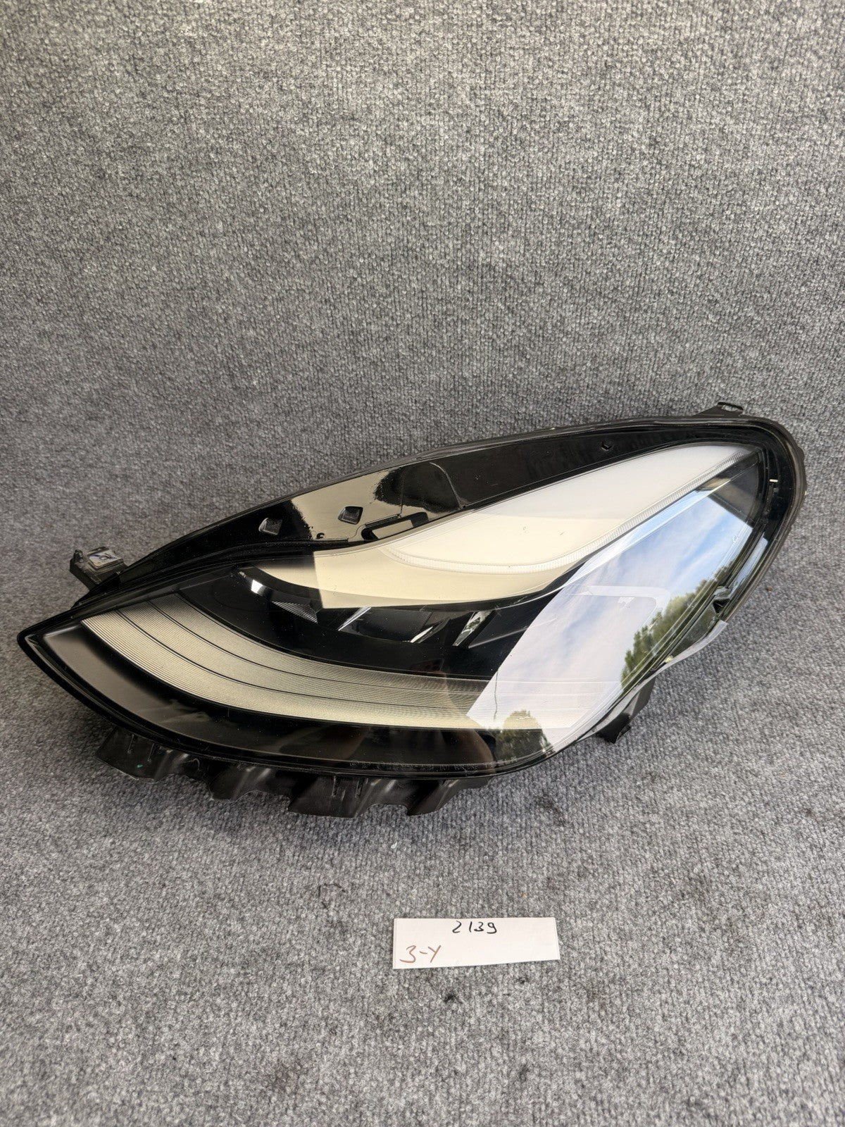 2021-2023 TESLA MODEL 3 FRONT LEFT HEADLIGHT LED LIGHT LAMP OEM 1514952-00-D