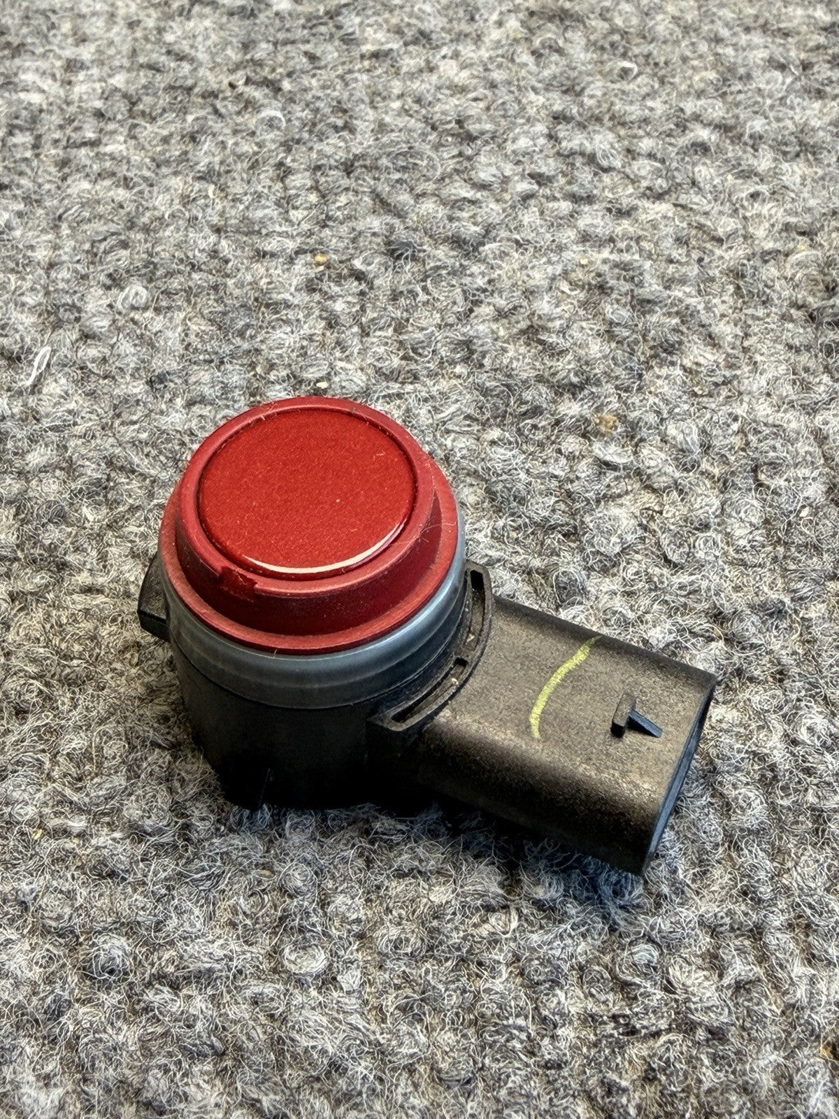 2020-2025 Tesla Model 3 Y Bumper Assist Parking Ultrasonic PDC Sensor Red OEM