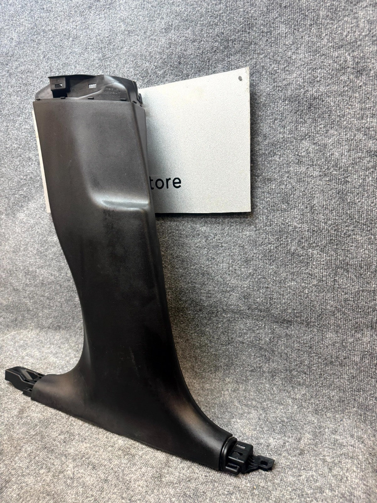 20-24 TESLA MODEL Y LEFT SIDE B-PILLAR LOWER COVER TRIM PANEL OEM, 1494623-00-F