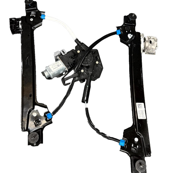 16-20 TESLA MODEL X REAR LEFT DOOR WINDOW REGULATOR W/ MOTOR OEM, 1028820-00-F