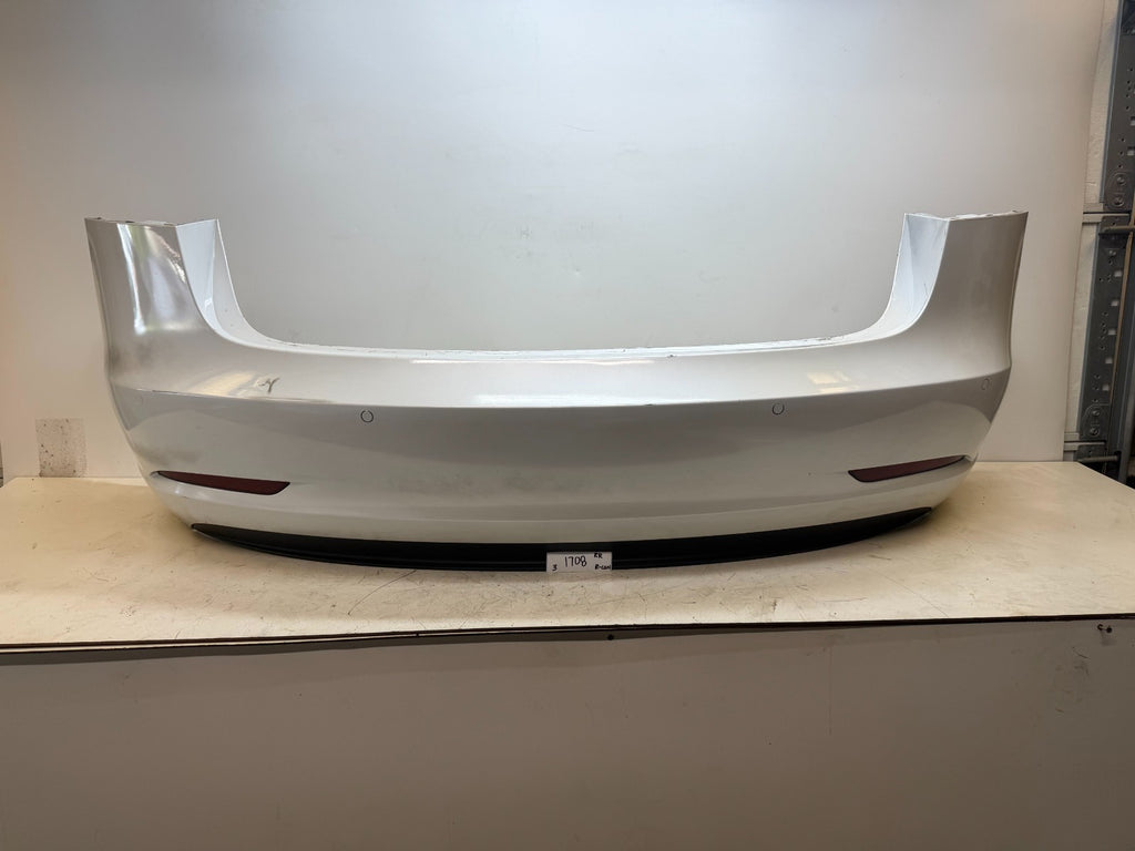 2017-2023 Tesla Model 3 Rear Bumper Cover w/ Sensor Holes