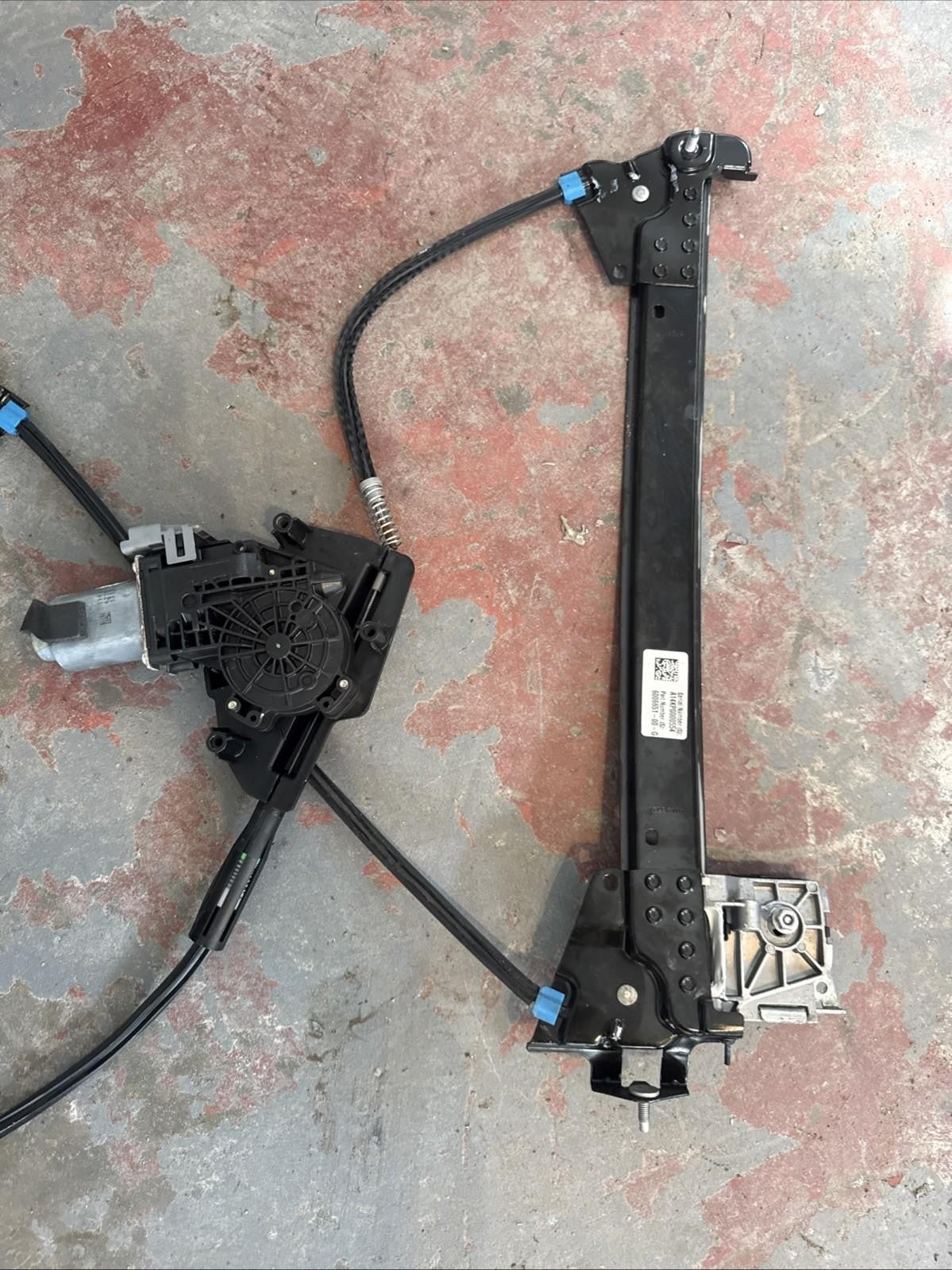 ♦️12-20 TESLA MODEL S FRONT RIGHT WINDOW REGULATOR W/ MOTOR OEM, 6006651-00-G