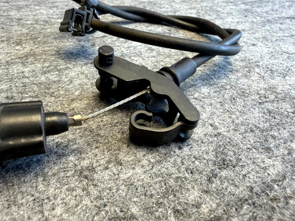 ♦️2012 – 2016 TESLA MODEL S HOOD LOCK LATCH RELEASE W/ CABLE OEM, 1034876-00-C