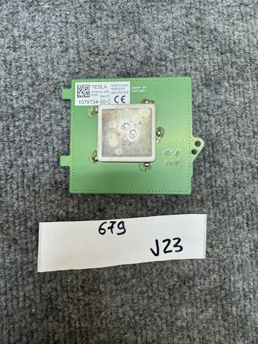 2017 - 2024 TESLA MODEL 3 Y GPS NAVIGATION ANTENNA MODULE UNIT OEM, 1079734-00-C
