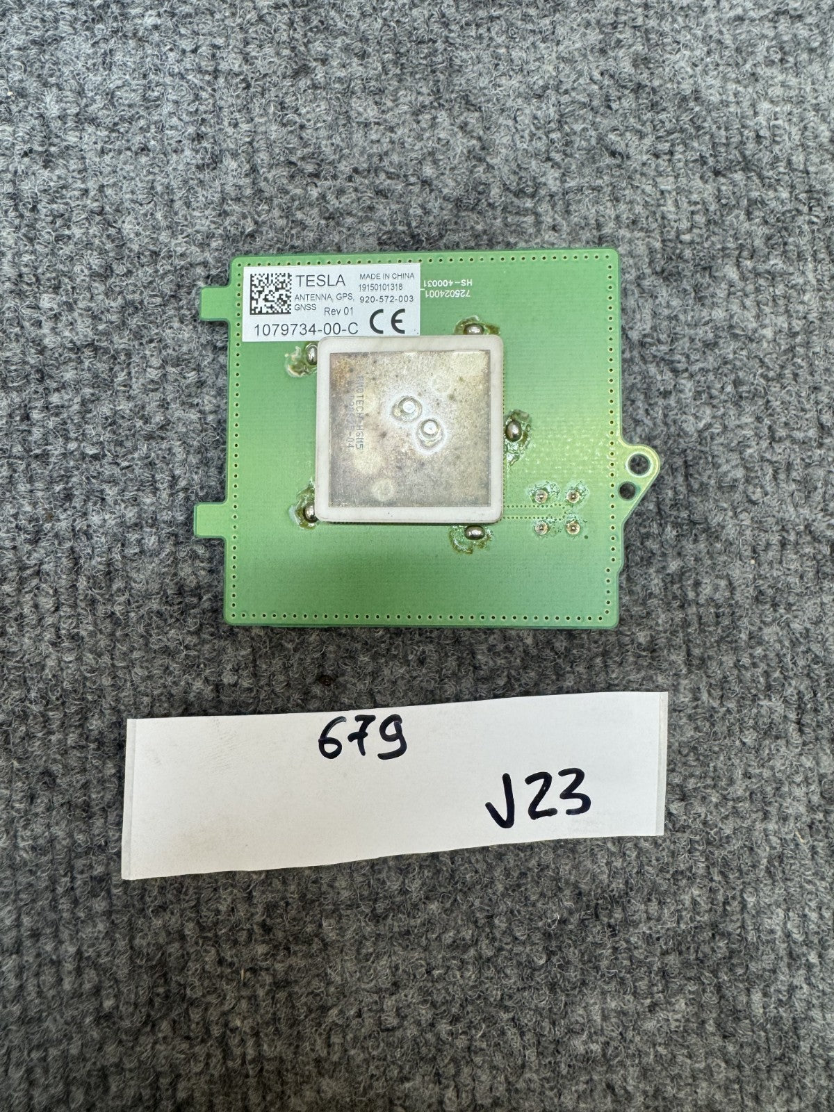 2017 - 2024 TESLA MODEL 3 Y GPS NAVIGATION ANTENNA MODULE UNIT OEM, 1079734-00-C