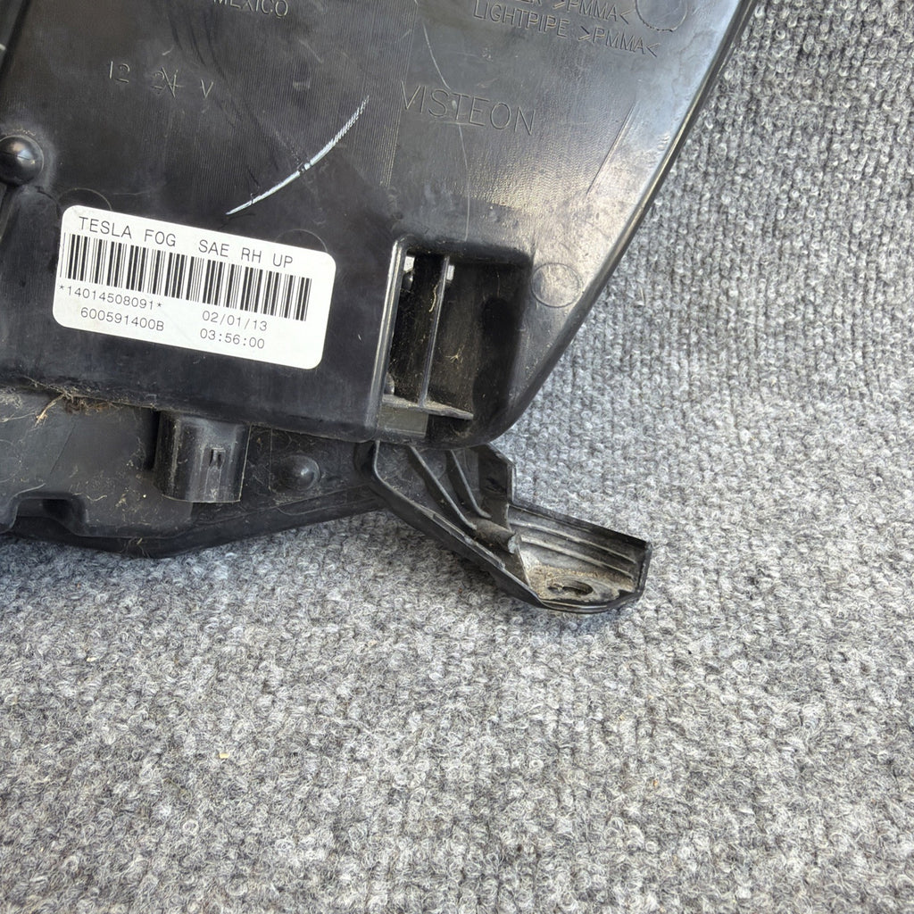 TESLA MODEL S FOG LIGHT RIGHT PASSENGER 2016 2017 2018 2019 2020 6005914-00-F