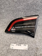 2017-2024 TESLA MODEL 3 Y REAR RIGHT SIDE INNER TRUNK TAIL LIGHT OEM, 150208900B