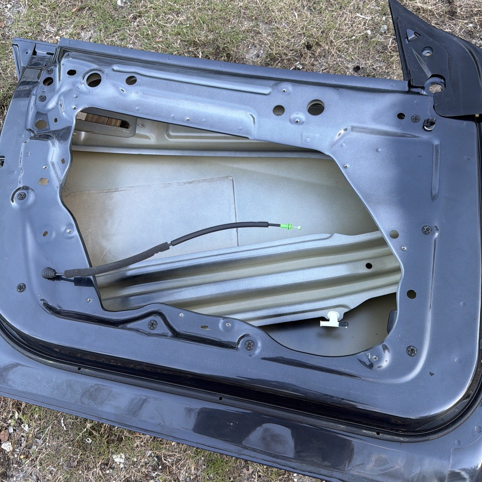 2020-2024 Tesla Model Y Front Driver Side Door Shell Panel Left LH Gray PMNG