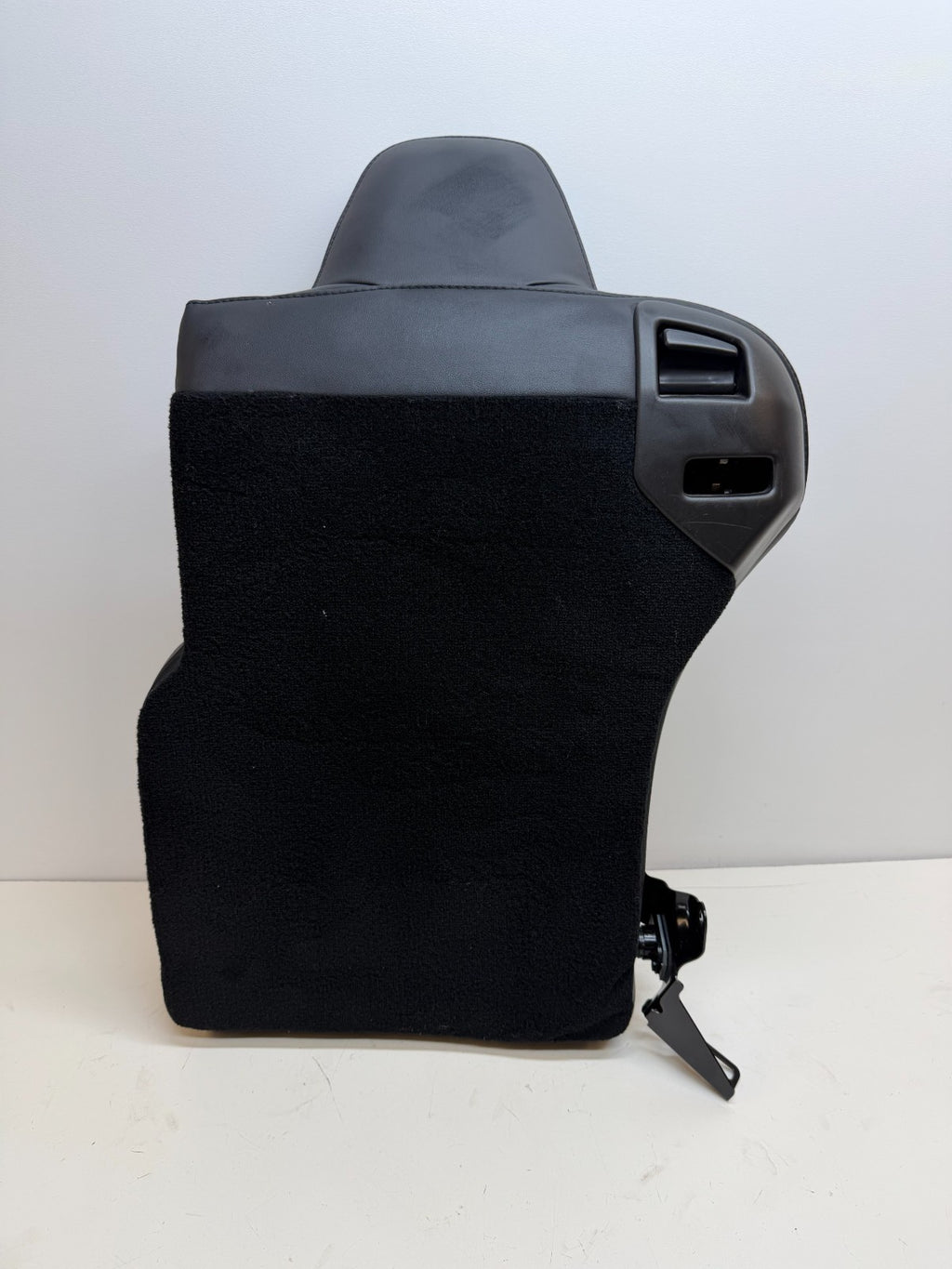 2012-2020 TESLA MODEL S REAR RIGHT SEAT UPPER CUSHION BLACK LEATHER