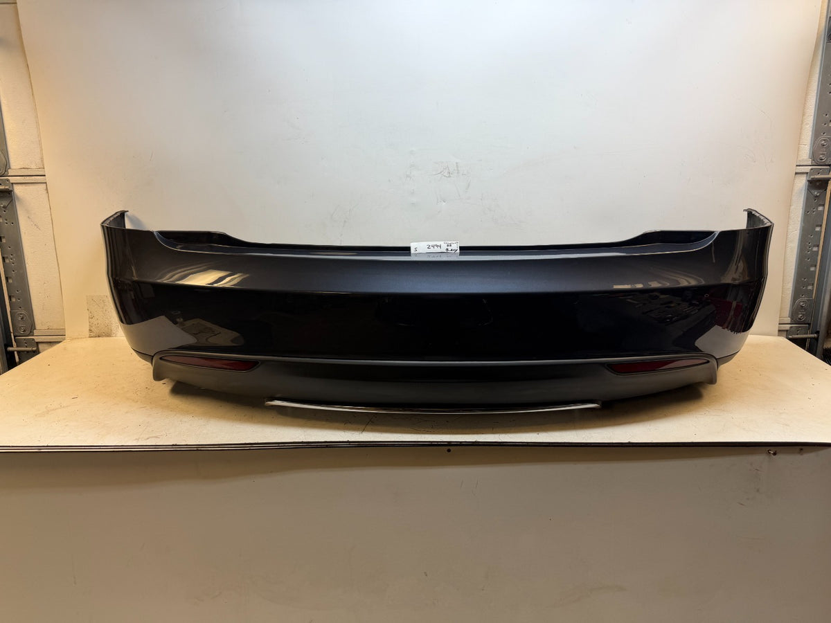 2012 - 2015 TESLA MODEL S REAR BUMPER COVER FASCIA OEM 6008179-00-D