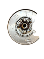 2020-2024 TESLA MODEL Y REAR LEFT SPINDLE KNUCKLE HUB & SHIELD OEM, 1188411-00-F