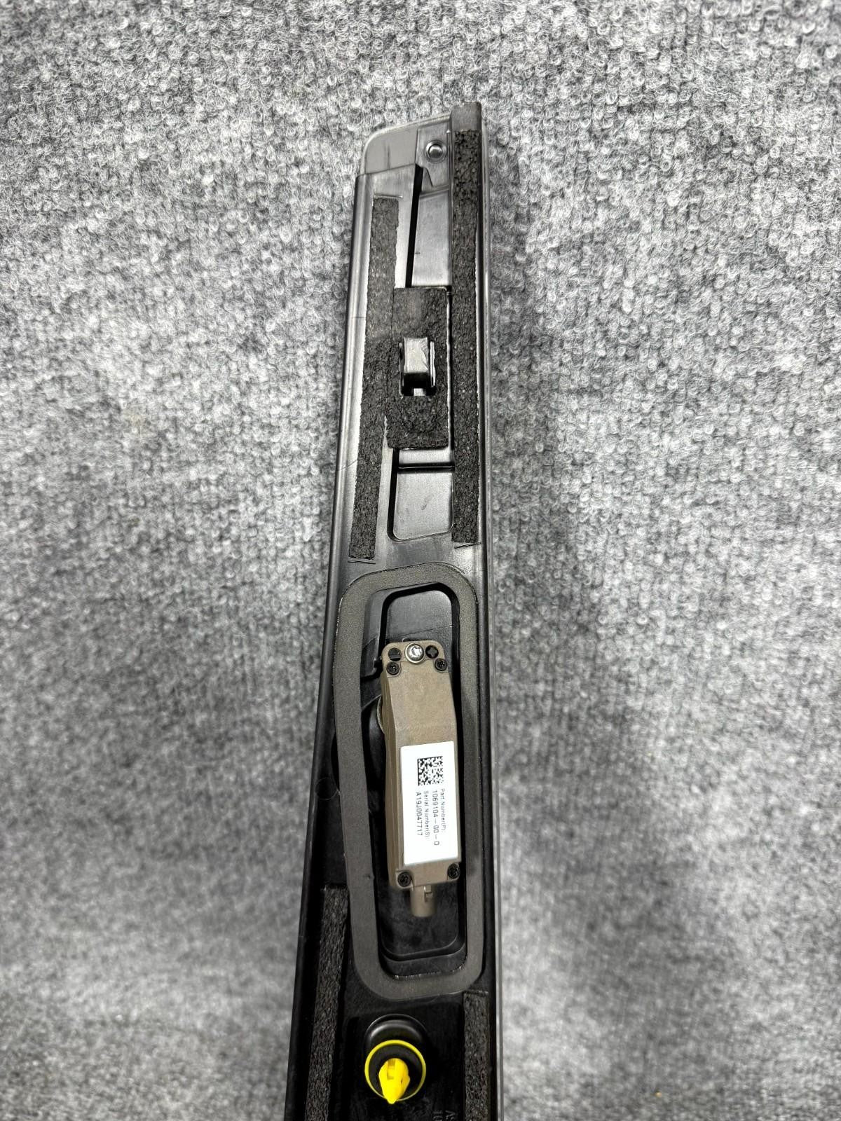 16-20 Tesla Model X Right B Pillar Applique Molding Trim w/ Camera OEM 109231198