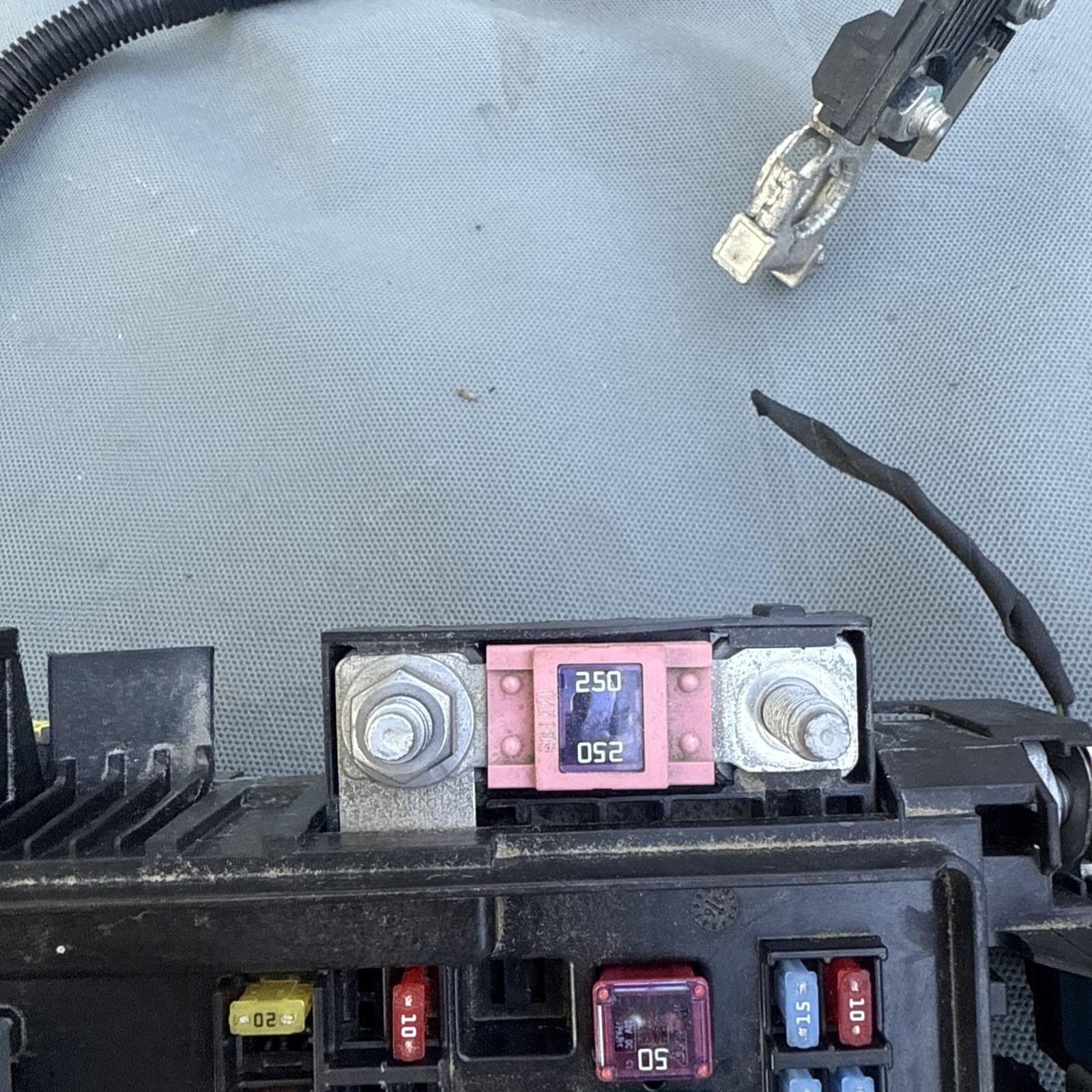 2016-2020 Tesla Model S Engine Under Hood Fuse Box 12V OEM, 1034405-00-E