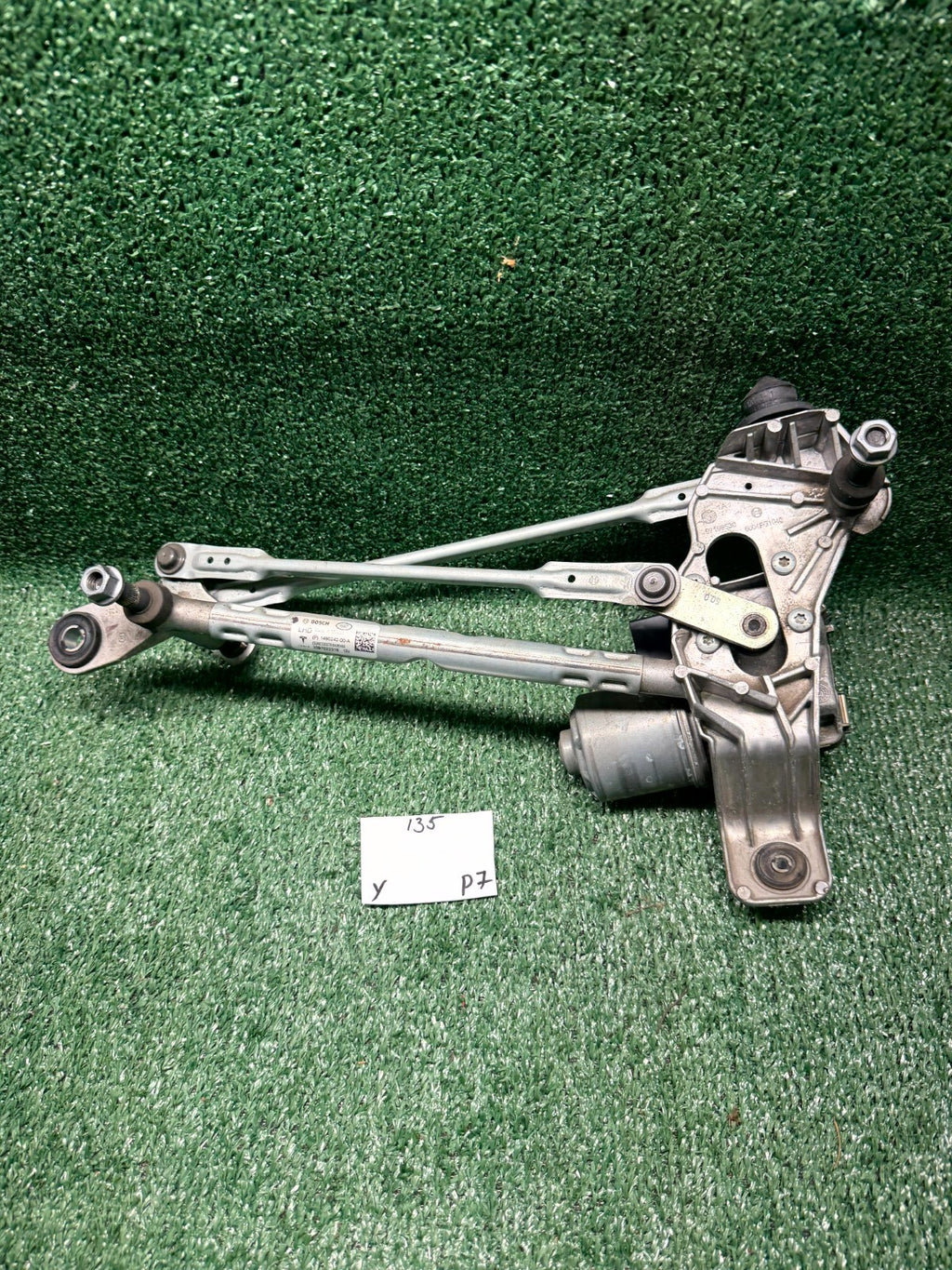 ♦️2020–2024 TESLA MODEL Y FRONT WINDSHIELD WIPER LINKAGE MOTOR OEM, 1490242-00-A
