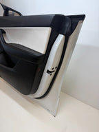2020-24 Tesla Model Y Front Right Passenger Side Complete Door Assembly White