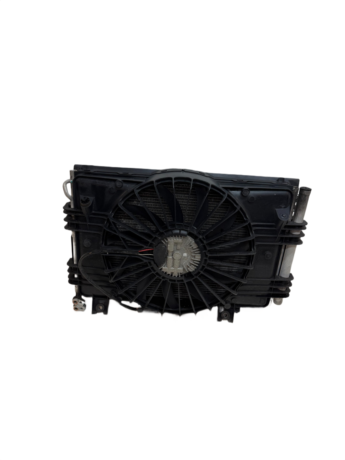 2016-2020 Tesla Model X Radiator Condenser Cooling Fan Assembly OEM 1031401-99-E