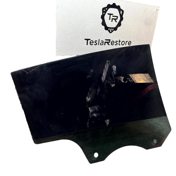 2020-2024 TESLA MODEL Y REAR LEFT DRIVER SIDE DOOR WINDOW GLASS OEM, 43R-004553