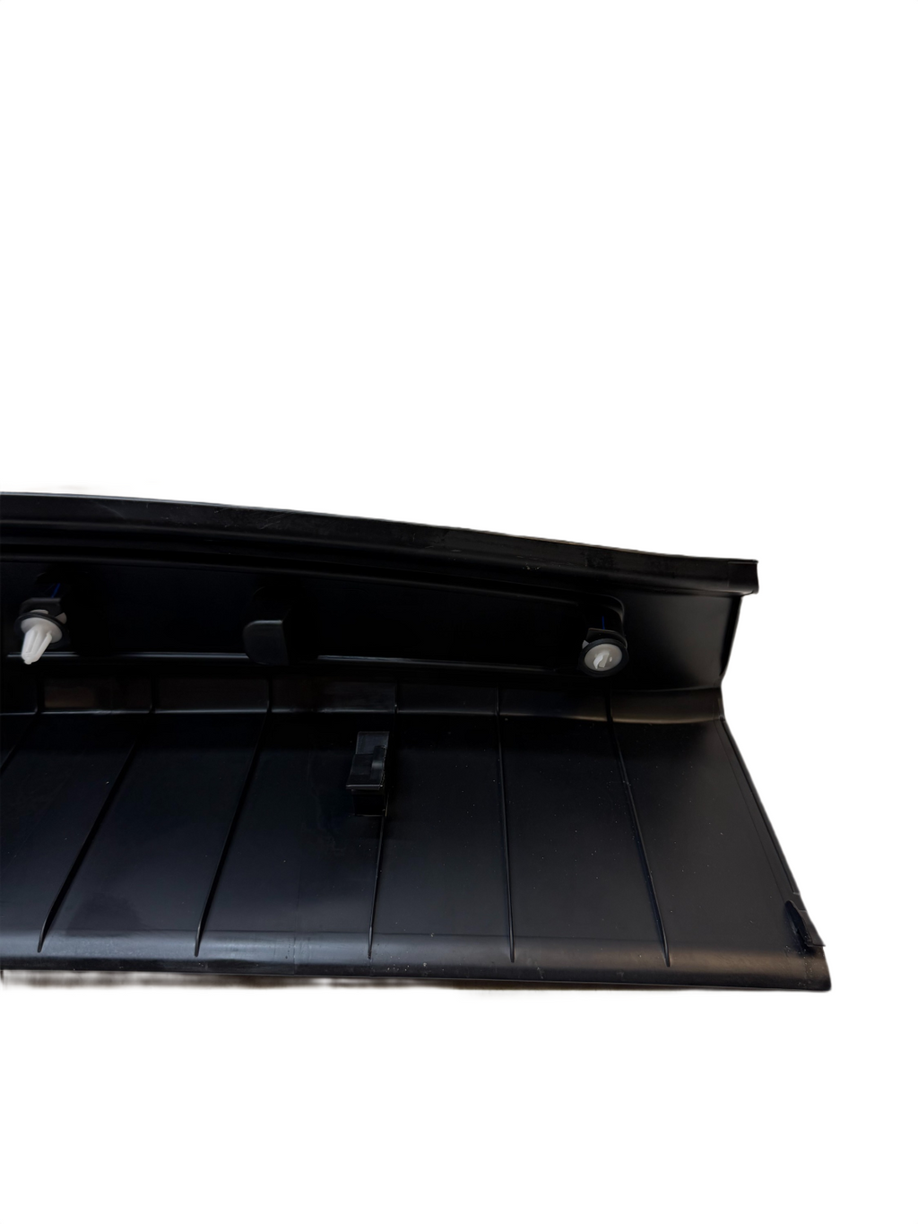 2012-2020 TESLA MODEL S REAR TRUNK SCUFF SILL PLATE MOLDING TRIM OEM