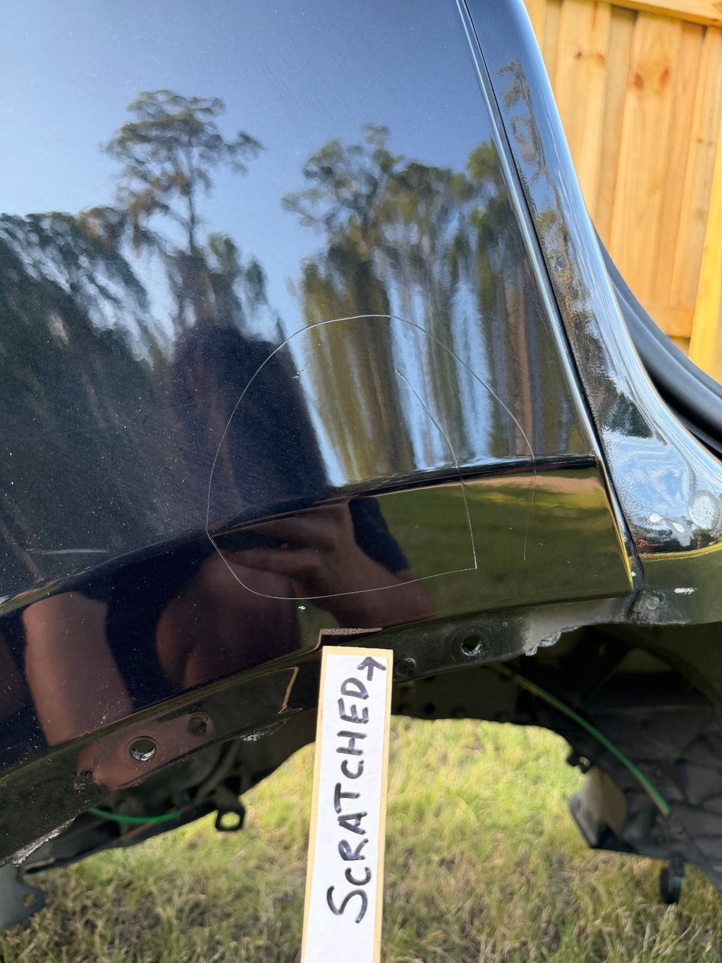2016-2020 Tesla Model X Rear Right Passenger Side Quarter Panel OEM